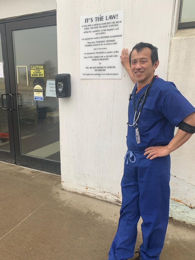 Dr. Ming Lin has worked in the emergency room at PeaceHealth St. Joseph Medical Center in Bellingham for 17 years. (Eric Miller)
