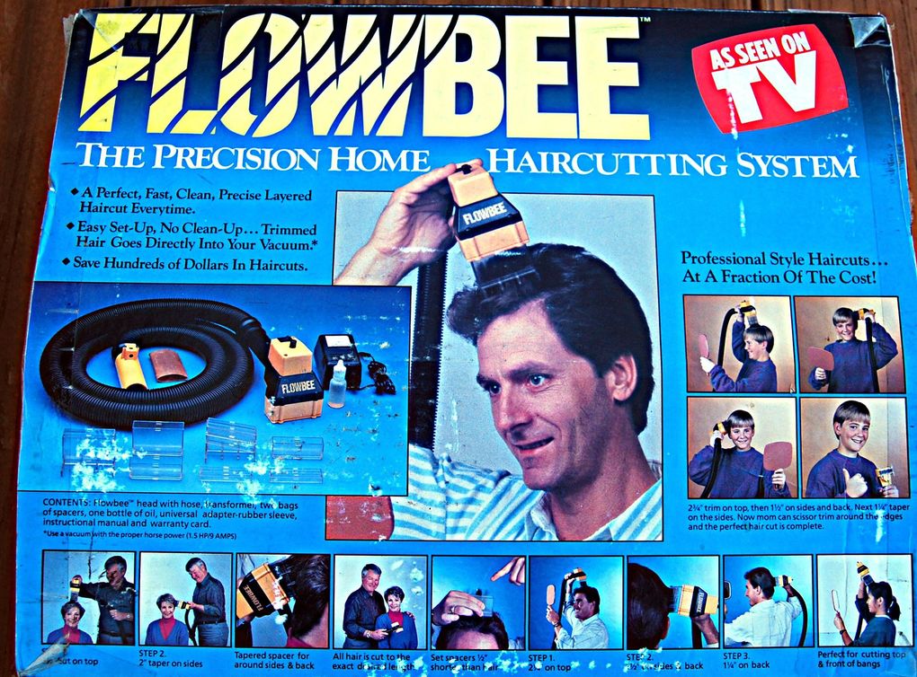 hair cutting system like flowbee