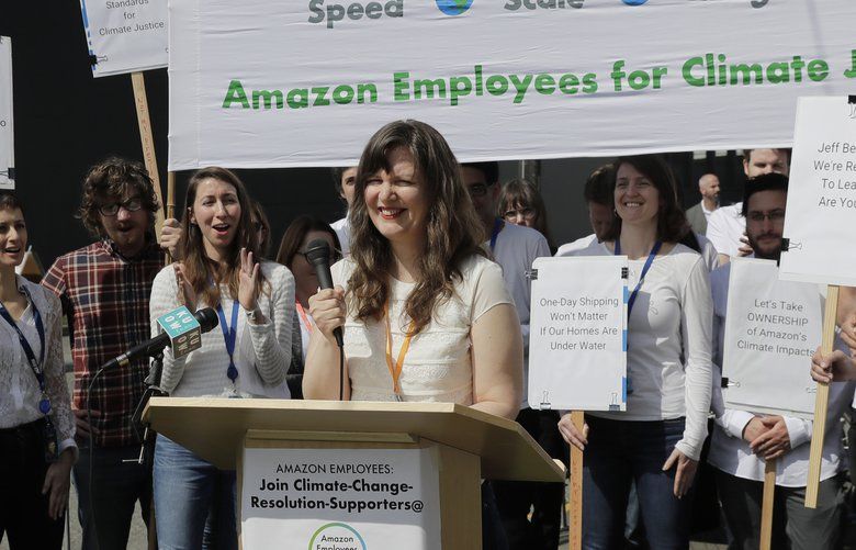 Amazon fires two tech workers who criticized conditions in its warehouse  workplace | The Seattle Times