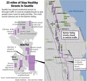 Seattle Will Permanently Close 20 Miles Of Residential Streets To