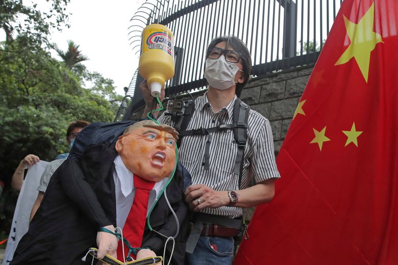 China says US action on Hong Kong ‘doomed to fail’