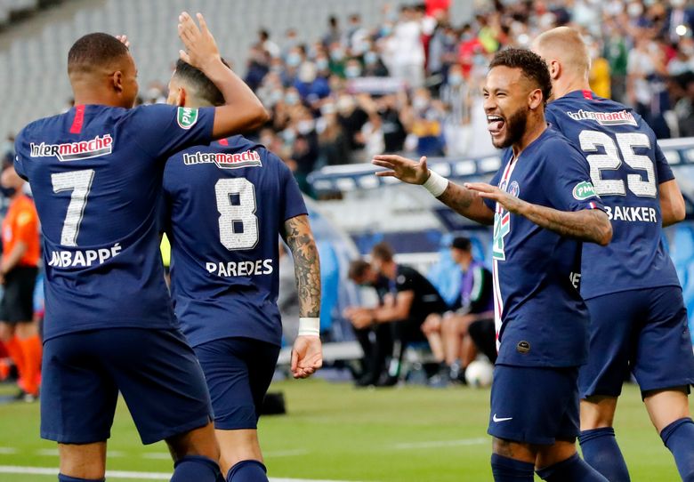 Mbappé injury in final mars PSG winning 13th French Cup - The Seattle Times
