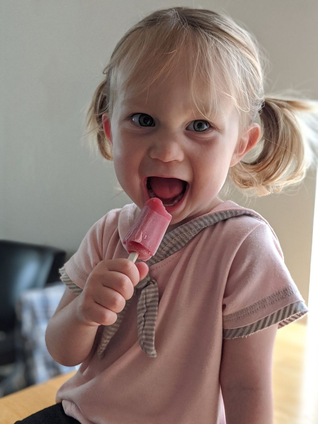 It’s important to keep mealtimes and snacks low stress when it comes to picky eaters. Sometimes, that means popsicles.  (Jackie Varriano / The Seattle Times)