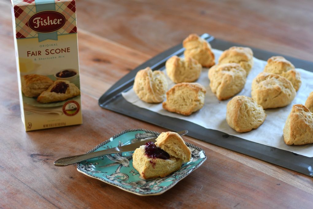Complete your home fair with Fisher scones; they’re easy to make using a mix you can get at the grocery store. (JiaYing Grygiel)