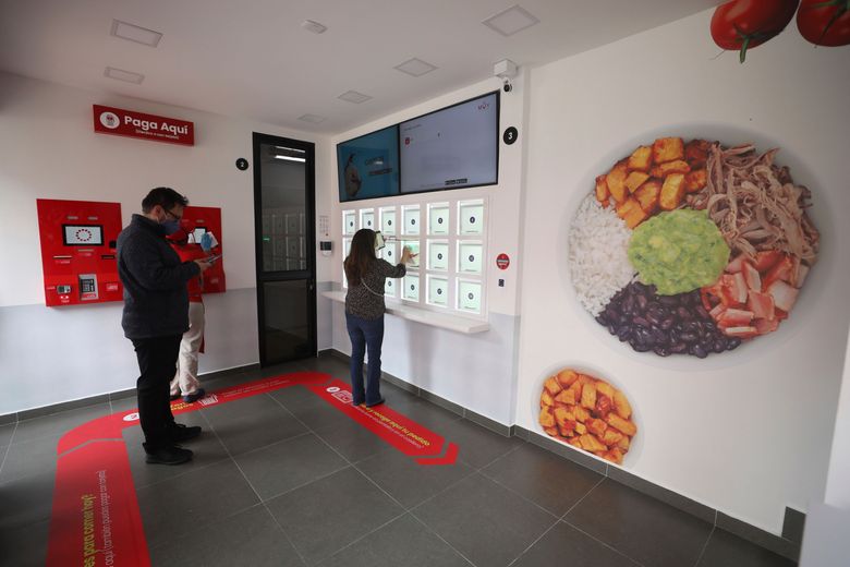 Colombian fast food chain bets on automated restaurants | The Seattle Times