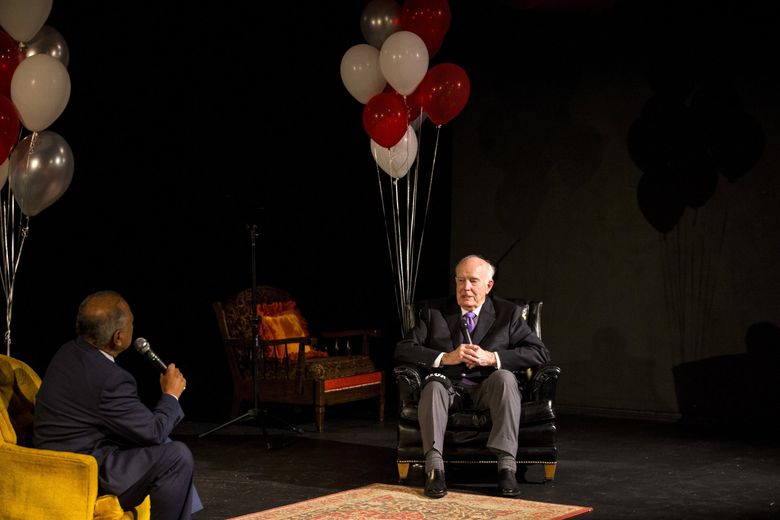 Former Washington Gov. Dan Evans honored at virtual 95th birthday bash | The Seattle Times