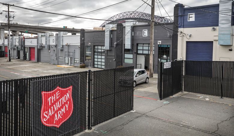 Seattle, King County open large congregate shelter with Salvation Army