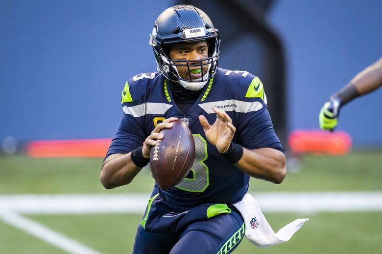 Seahawks' Russell Wilson bounces back, continues record pace: 'Russ for MVP train is back on the track' | The Seattle Times