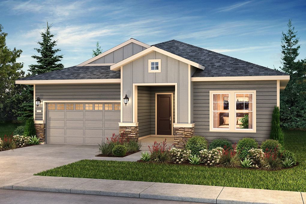 The 2,046-square-foot Venture floor plan is featured in one of three new model homes within the Freedom Collection at Trilogy at Tehaleh. (Trilogy is a registered trademark of Shea Homes Inc.)