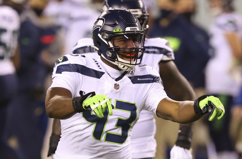 Seahawks notebook: Carlos Dunlap’s foot injury ‘nothing serious,’ but status vs. Giants unclear