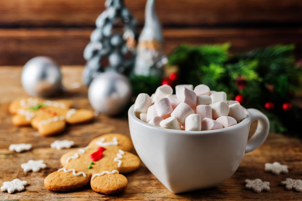 Special touches don’t have to be complicated or expensive. A dessert bar with hot cocoa and all the fixings adds  festivity for all ages. (iStock)
