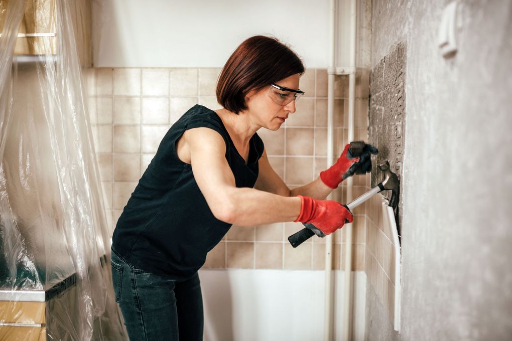 Demolition is a straightforward task you can take on yourself to save some money on a remodel. (Getty Images)