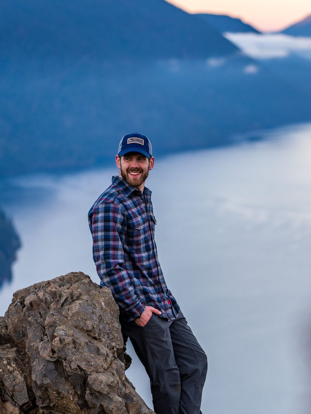 Tommy Farris, founder of the Olympic Hiking Co., said his company was busier than ever this summer as the pandemic spurred many to go on socially distanced hikes and outdoor tours. (Josh Steele)