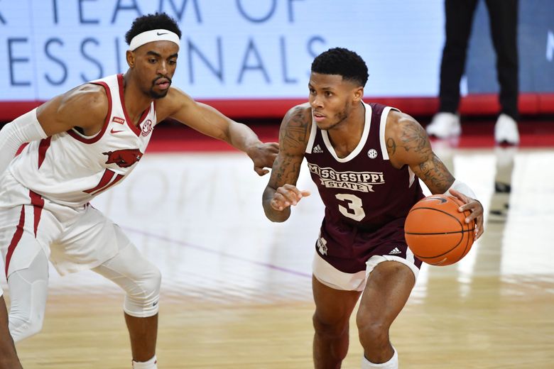 Arkansas beats cold-shooting Mississippi State 61-45 | The Seattle Times