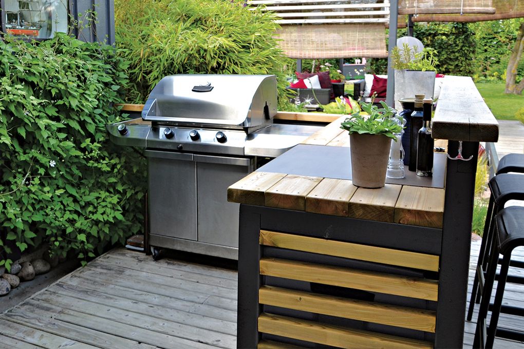 Outdoor kitchens, pizza ovens and other additions that enhance outdoor gatherings can boost a home’s sale price, according to data from Seattle real estate company Zillow. (Getty Images)