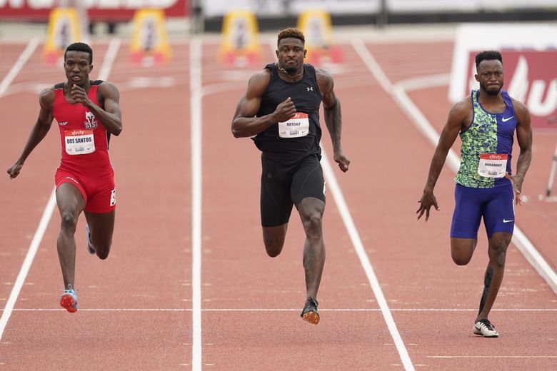 Seahawks WR DK Metcalf Holds His Own With 10.37 in 100-Meter Olympic Heat, Finishes 15th Out of 17 in Event