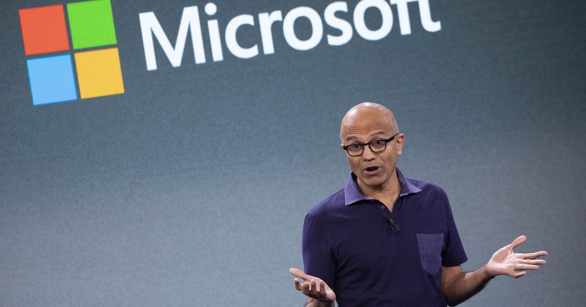  Microsoft took its place in the history books as the second U.S. public company to reach a $2 trillion market value, buoyed by bets its dominance in 