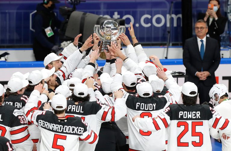 Canada beats Finland 3-2 in OT for 27th world hockey title | The ...