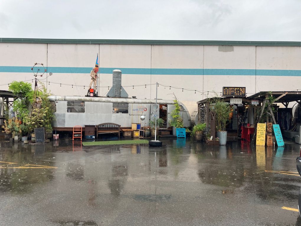 The Georgetown Trailer Park Mall features local vendors selling everything from clothing to cookies. (Amy Wong / The Seattle Times)