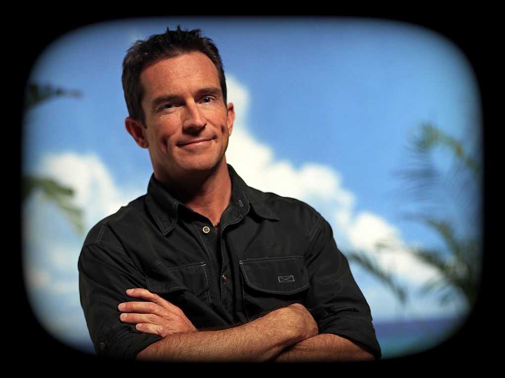 Emmy Award-winner Jeff Probst has been the host of “Survivor” since it debuted in 2000. The show became not only a national cultural obsession, but an early window into our nation’s own current me-first jag, which might well wind up being the death of us all. (Associated Press/CBS/ Art Streiber)