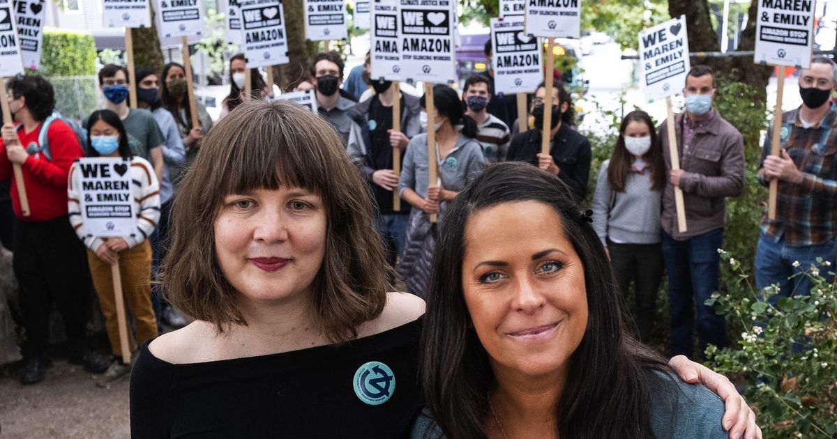 Amazon settles with two Seattle workers who say they were wrongfully fired  for their advocacy | The Seattle Times